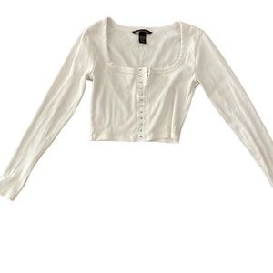 Victoria’s Secret Crop Top Long Sleeve.